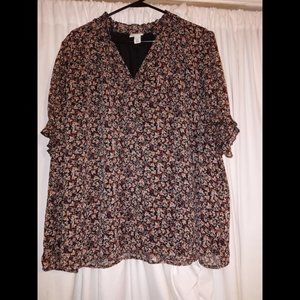 AVA & VIV plus size top NWT 2 X